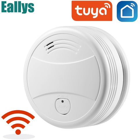 WiFi Smoke Detector Fire Sensor Alarm Security