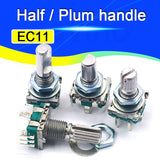 360 Degree Rotary Encoder Push Button Switch Handle 5pcs