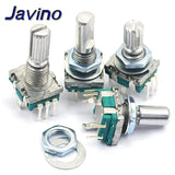 360 Degree Rotary Encoder Push Button Switch Handle 5pcs
