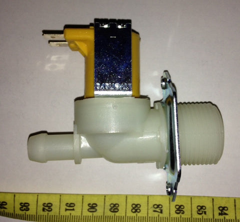 Single 180 Degree MWS Valve, 24v Coil, 3/4" BSP Male Inlet x 10mm Barb Outlet
