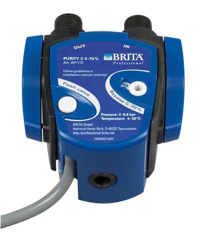 Standard Brita Purity C Head, 3/8" BSP Male On The Inlet And Outlet (30% Fixed Bypass) (PCHEAD)
