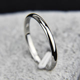 TITANIUM STEEL & ROSE GOLD SIMPLE WEDDING RING