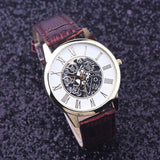 Leather Band Luxury Watch